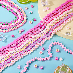 10 нити 10 стиля нити из полимерной глины ручной работы CLAY-TA0001-72B