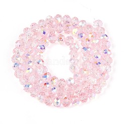 Прозрачные стеклянные бусины&nbsp;X-EGLA-N016-6mm-04