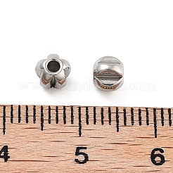 Perline in acciaio inossidabile 201 anti-ossidazione&nbsp;STAS-B072-18C-P