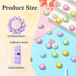 35 шт. 7-цветные бусины из сплава&nbsp;FIND-CJ0011-16