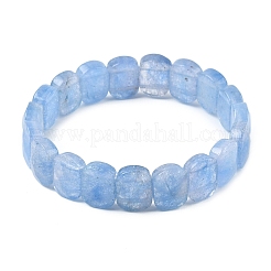 Gedehnte Armbänder aus gefärbten Naturquarzkristallperlen für Damen und Herren&nbsp;BJEW-I323-03