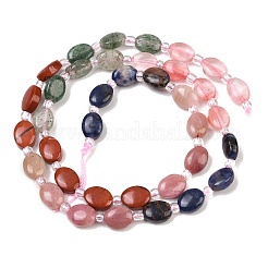 Нити из вишневого кварцевого стекла&nbsp;G-Z135-A06