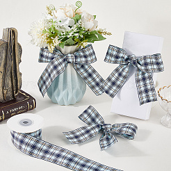 Полиэстеровая лента с узором «тартан» OCOR-WH20012-38B