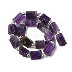 Природный аметист нитей бисера G-Q023-C01-01