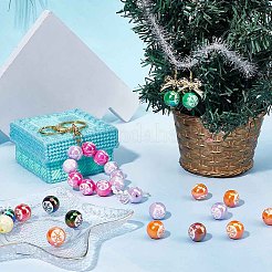 50 шт. акриловые бусины с УФ-покрытием MACR-SC0001-51B