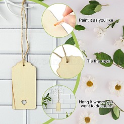 Деревянные большие подвески WOOD-CJC0019-10