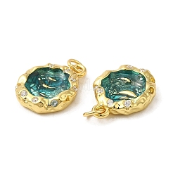 Cremagliera charms ottone placcatura&nbsp;KK-C030-29G