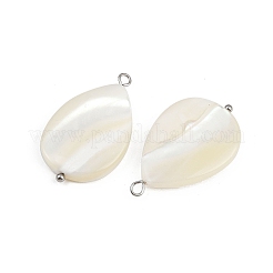 Подвески-капли из натуральных ракушек&nbsp;X1-STAS-D378-33P