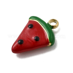 Подвески из нержавеющей стали 304 с эмалью&nbsp;STAS-I355-13G-01