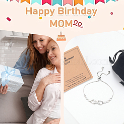 2шт. латунные браслеты-слайдеры с микропаве из кубического циркония BJEW-BBC0001-10