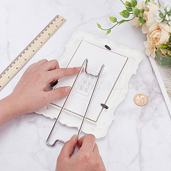 Подставка для фоторамки из нержавеющей стали 201&nbsp;AJEW-WH0651-43B