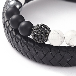 Set di braccialetti impilabili unisex&nbsp;BJEW-JB04896