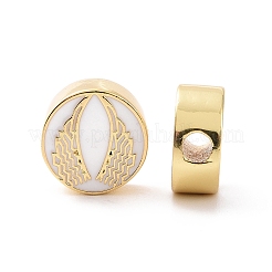 Латунь эмаль бисера KK-C004-14G-02