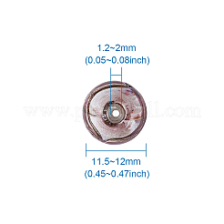 Perline murano con sabbia d'oro fatto a mano&nbsp;LAMP-TAC0001-01G
