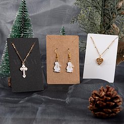 150шт 3 цвета картонные карты дисплея&nbsp;CDIS-LS0001-03