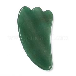 Естественные зеленые авантюрины gua sha доски G-B003-03