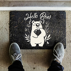 Самоклеящийся трафарет для шелкографии DIY-WH0338-202