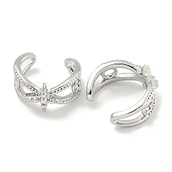 Серьги-манжеты из циркония EJEW-C104-023P