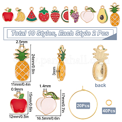 Наборы для самостоятельного изготовления украшений для бокалов DIY-SC0016-42