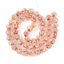 Ручной работы бусины фольги&nbsp;FOIL-T007-01D