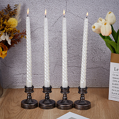 24шт пластиковый высокий подсвечник&nbsp;CAND-DR0001-01A