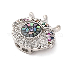 Латунные микро проложить кубического циркония слайд подвески KK-A232-01C