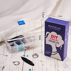 Fabrication de boucles d'oreilles DIY&nbsp;DIY-SC0008-75