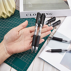 Пластиковые шариковые ручки с пресс-роликом&nbsp;AJEW-WH0329-70A