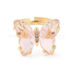 Регулируемые латунные пальцевые кольца RJEW-P148-A01-13