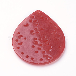 Pendentif en jade naturel&nbsp;G-E418-82C