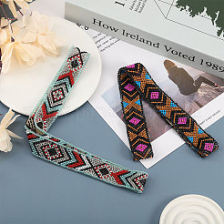 2 комплект из 2-х видов ремней для шляп из джутовой оплетки и пластика&nbsp;FIND-CA0008-49