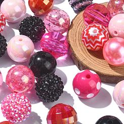 Наборы бусин из акрила MACR-CJ0001-67