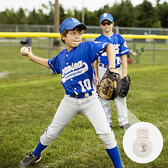 Пластиковый пружинный стопорный цилиндр замка шнура FIND-GF0002-65