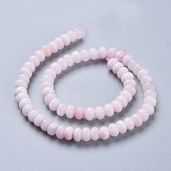 Бусы из натурального розового мангано-кальцита G-K308-A-8mm