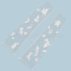 Нарукавники из полиэстеровой сетки для женщин AJEW-WH20007-94