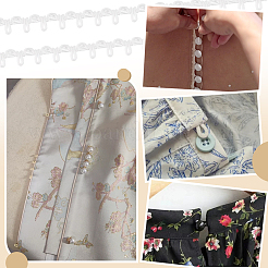 1 шт. полиэстеровая эластичная лента для крепления пуговиц OCOR-PH0004-36B