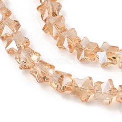 Гальванизируйте прозрачное стекло бисер нитей EGLA-U004-03A-PL03