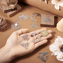 10 шт. 5 подвески из нержавеющей стали 201&nbsp;STAS-PJ0001-47