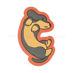 50 шт. милые водонепроницаемые наклейки из ПВХ с изображением таксы STIC-Z001-02