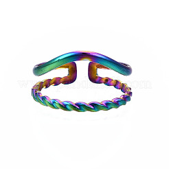 Двойные кольца на манжетах RJEW-N038-021