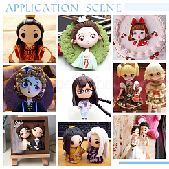 Инструмент для текстуры волос из глины CELT-WH0001-01A