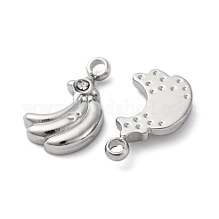 Подвески из нержавеющей стали 304 со стразами STAS-S163-28P