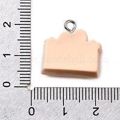 Рождественские подвески из непрозрачной смолы CRES-D314-02P-06