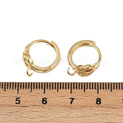 Латунная фурнитура для хооп серег KK-P310-33G