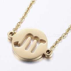 Подвески из нержавеющей стали 304 NJEW-K081-G