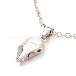 Наборы ожерелий с подвесками в форме сердца из сплава&nbsp;NJEW-B081-07B