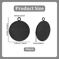 201 pendenti in acciaio inossidabile&nbsp;STAS-WH0033-86