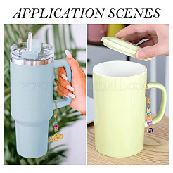 Подвески с буквами и цифрами своими руками DIY-TA0009-52