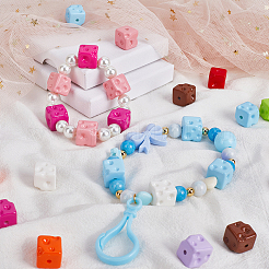 50шт акриловые бусины&nbsp;OACR-SC0001-81