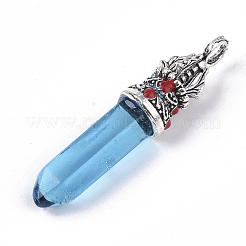 Подвески из натуральных и синтетических смешанных драгоценных камней&nbsp;G-T128-03